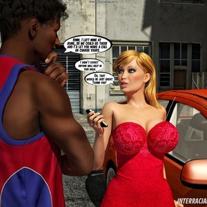 Ghetto Pussy Riders (InterracialSex3D Comics) image 005