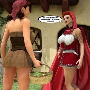 Red Riding Hood (InterracialSex3D Comics) image 002