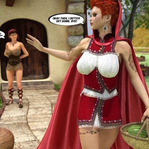Red Riding Hood (InterracialSex3D Comics) image 004