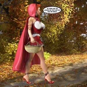Red Riding Hood (InterracialSex3D Comics) image 005
