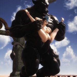 Zoey & Minotaur (Intrigue3d Comics) thumbnail
