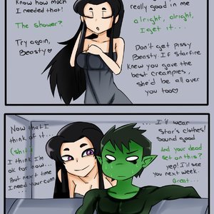 Alone with Blackfire (Inuyuru Comics) image 010