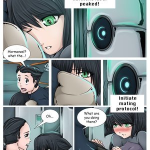 Outer Space Delivery (Kajimateria Comics) image 005