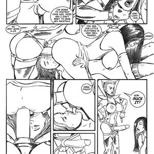 The Viper is Cumming (Karmagik Comics) image 008