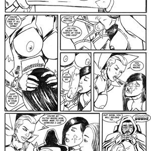 The Viper is Cumming (Karmagik Comics) image 009