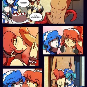 Birthday Maid (Kinkymation Comics) image 002