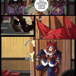 Dinner Party (Kinkymation Comics) image 002