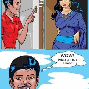 Savita Bhabhi - Episode 1  Bra Salesman (Kirtu Comics) image 002