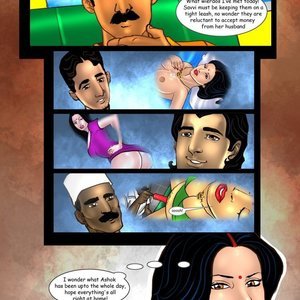 Savita Bhabhi - Episode 15  Ashok at Home (Kirtu Comics) image 031