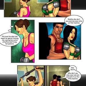 Savita Bhabhi - Episode 20  Sexercise (Kirtu Comics) image 008