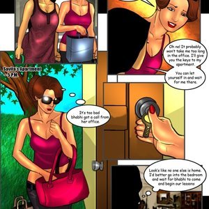 Savita Bhabhi - Episode 22  Shobhas First Time (Kirtu Comics) image 002
