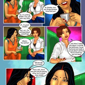 Savita Bhabhi - Episode 24 The Mystery of TWO! (Kirtu Comics) image 016