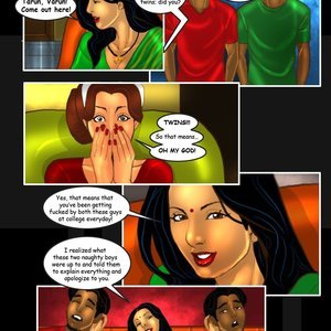 Savita Bhabhi - Episode 24 The Mystery of TWO! (Kirtu Comics) image 021