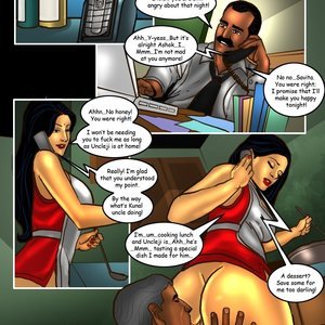 Savita Bhabhi - Episode 25  The Uncles Visit (Kirtu Comics) image 029