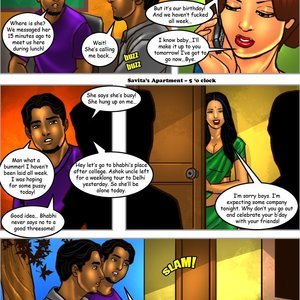 Savita Bhabhi - Episode 27  The Birthday Bash (Kirtu Comics) image 009