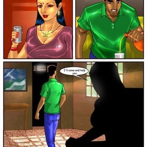 Savita Bhabhi - Episode 3  The Party (Kirtu Comics) image 005