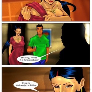 Savita Bhabhi - Episode 3  The Party (Kirtu Comics) image 020