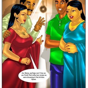 Savita Bhabhi - Episode 3  The Party (Kirtu Comics) image 030