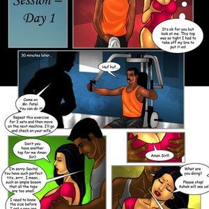 Savita Bhabhi - Episode 30 Sexercise How it all Began (Kirtu Comics) image 006