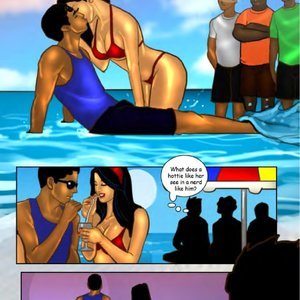 Savita Bhabhi - Episode 33 Sexy Summer Beach (Kirtu Comics) image 010