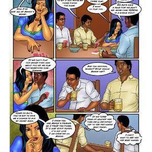 Savita Bhabhi - Episode 36 Ashoks card game (Kirtu Comics) image 012