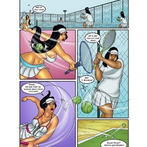 Savita Bhabhi - Episode 37 Anyone for tennis (Kirtu Comics) image 009