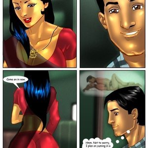 Savita Bhabhi - Episode 4  Visiting Cousin (Kirtu Comics) image 012