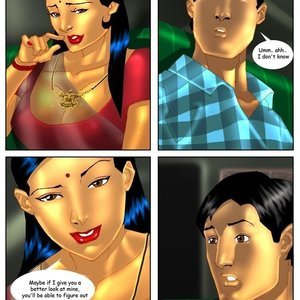 Savita Bhabhi - Episode 4  Visiting Cousin (Kirtu Comics) image 021