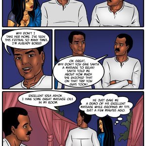 Savita Bhabhi - Episode 41 - The Village Festival (Kirtu Comics) image 006
