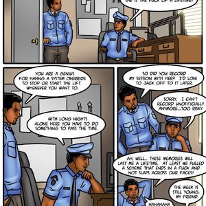Savita Bhabhi - Episode 48 - Stuck in an elevator with a sexy Bhabhi (Kirtu Comics) image 031