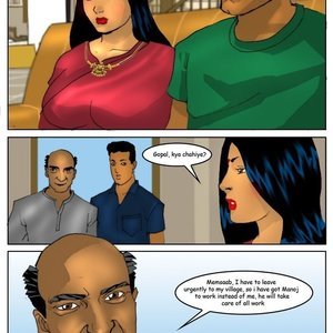Savita Bhabhi - Episode 5 Servant Boy (Kirtu Comics) image 002