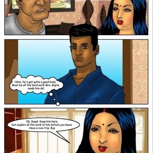 Savita Bhabhi - Episode 5 Servant Boy (Kirtu Comics) image 004