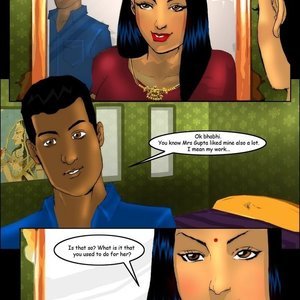 Savita Bhabhi - Episode 5 Servant Boy (Kirtu Comics) image 008