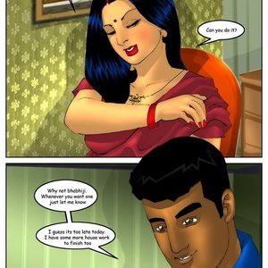 Savita Bhabhi - Episode 5 Servant Boy (Kirtu Comics) image 010
