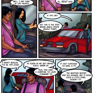 Savita Bhabhi - Episode 51 - Camping in the Cold (Kirtu Comics) image 008