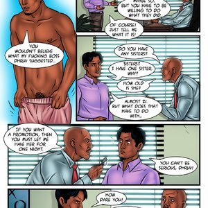 Savita Bhabhi - Episode 52 - Bahenchod Boss (Kirtu Comics) image 004
