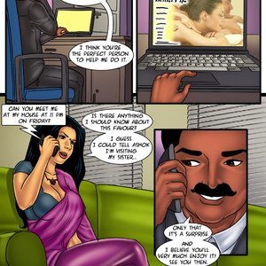 Savita Bhabhi - Episode 53 - Couples Massage (Kirtu Comics) image 005
