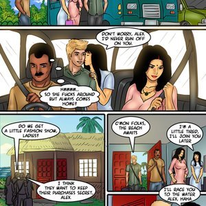 Savita Bhabhi - Episode 61 - Sex on the Beach (Kirtu Comics) image 012