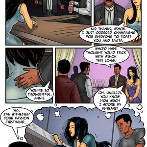 Savita Bhabhi - Episode 62 - The Anniversary Party (Kirtu Comics) image 004