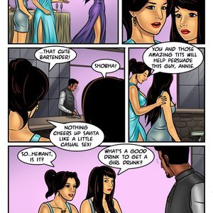 Savita Bhabhi - Episode 62 - The Anniversary Party (Kirtu Comics) image 009