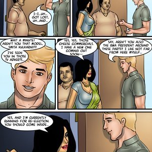 Savita Bhabhi - Episode 64 - The Candidate - Solidifying Report (Kirtu Comics) image 011