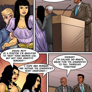 Savita Bhabhi - Episode 65 - The Candidate - Stuffing The Ballot Boxes (Kirtu Comics) image 010