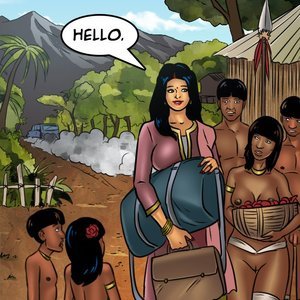Savita Bhabhi - Episode 67 - Jungle Love (Kirtu Comics) image 043