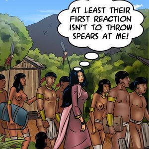 Savita Bhabhi - Episode 67 - Jungle Love (Kirtu Comics) image 045
