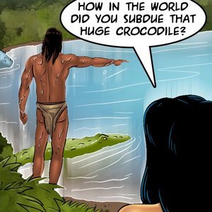 Savita Bhabhi - Episode 67 - Jungle Love (Kirtu Comics) image 131