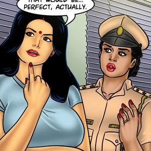 Savita Bhabhi - Episode 68 - Undercover Bust (Kirtu Comics) image 095