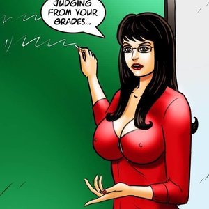 Savita Bhabhi - Episode 69 - Student Affairs (Kirtu Comics) image 004