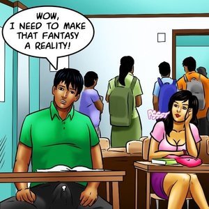 Savita Bhabhi - Episode 69 - Student Affairs (Kirtu Comics) image 032