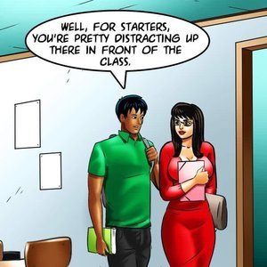 Savita Bhabhi - Episode 69 - Student Affairs (Kirtu Comics) image 042