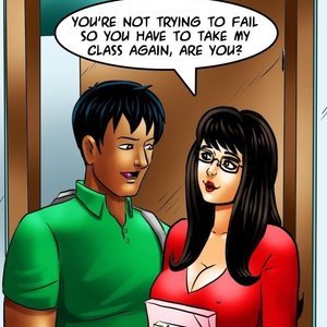 Savita Bhabhi - Episode 69 - Student Affairs (Kirtu Comics) image 043